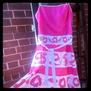 BCBG pink dress with sequins